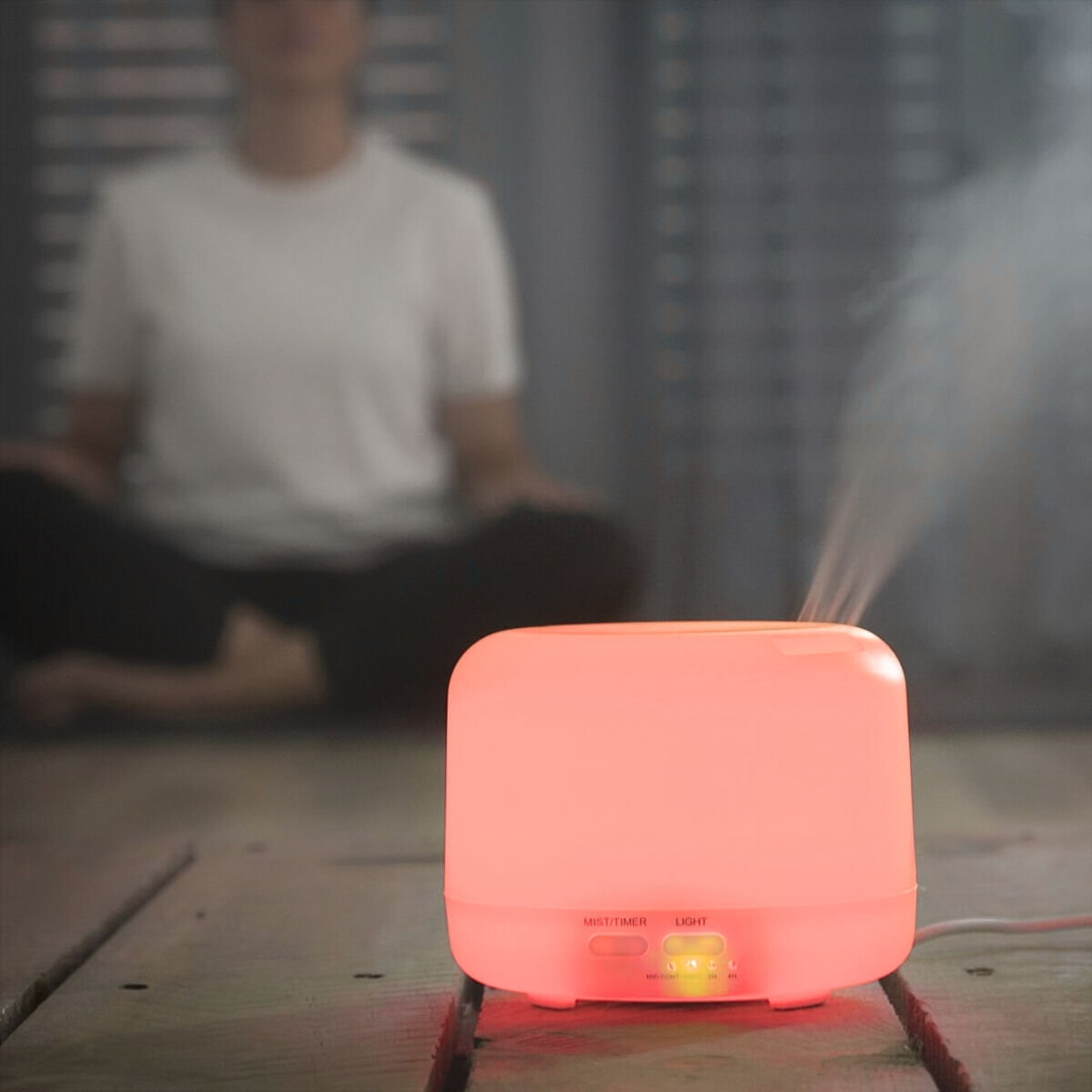 Difusor de aromas con temporizador programable de 10 segundos, 2 y 4 horas