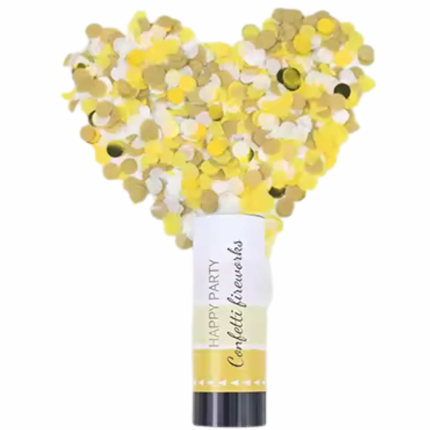 Conjunto de tubos de confeti biodegradables listos para eventos y celebraciones