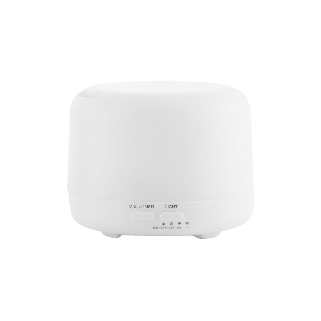 Humidificador difusor de aromas LED RGB 400 ml con temporizador y apagado automático