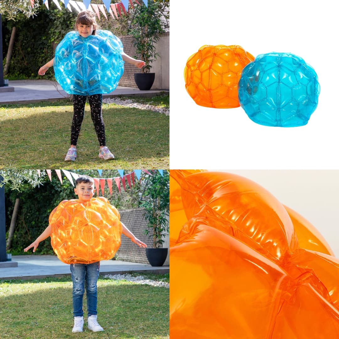 Detalle de la válvula de inflado de la pelota hinchable gigante de PVC resistente