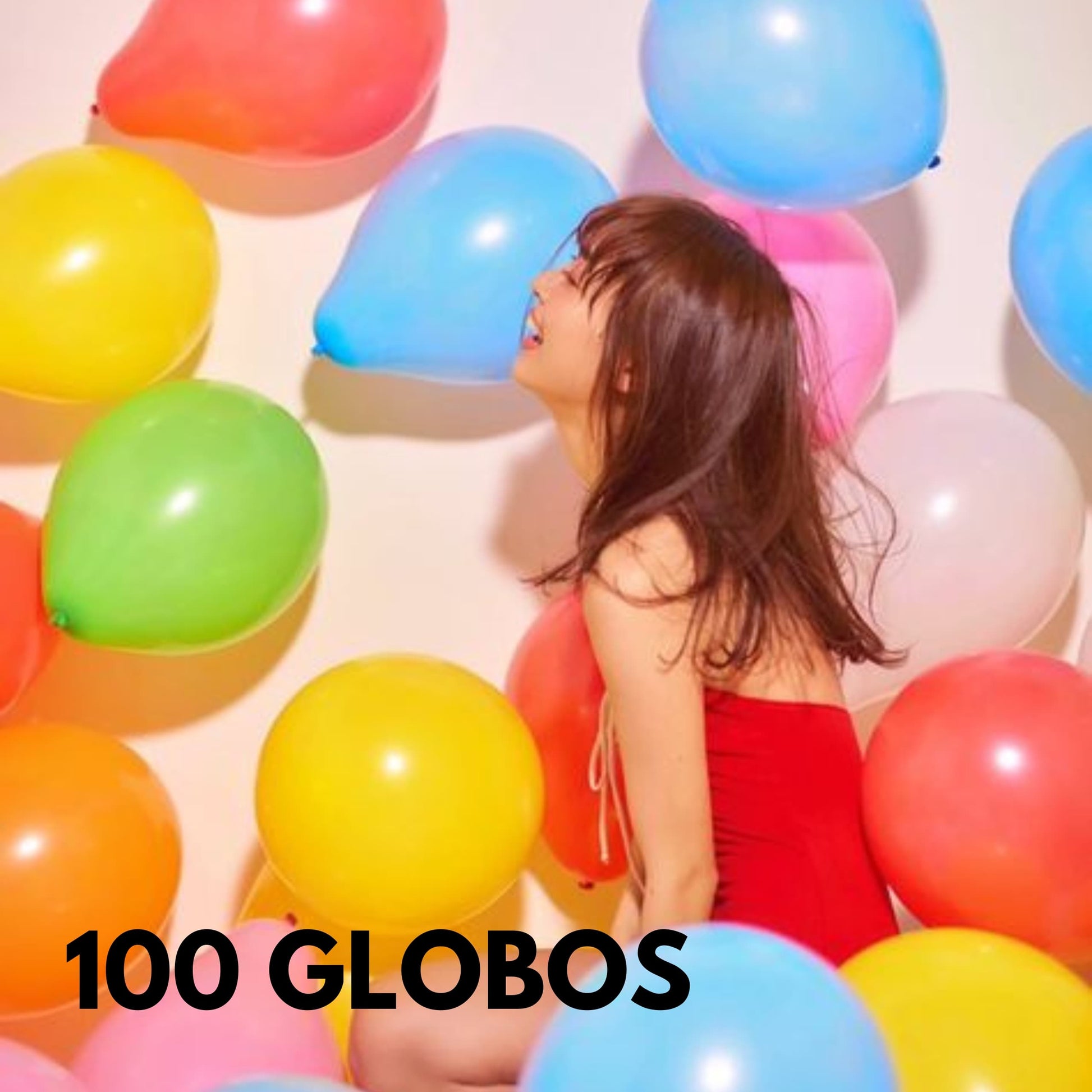 Globos brillantes Mr. Globo en tonos rojo, azul, dorado y plateado, pack x100