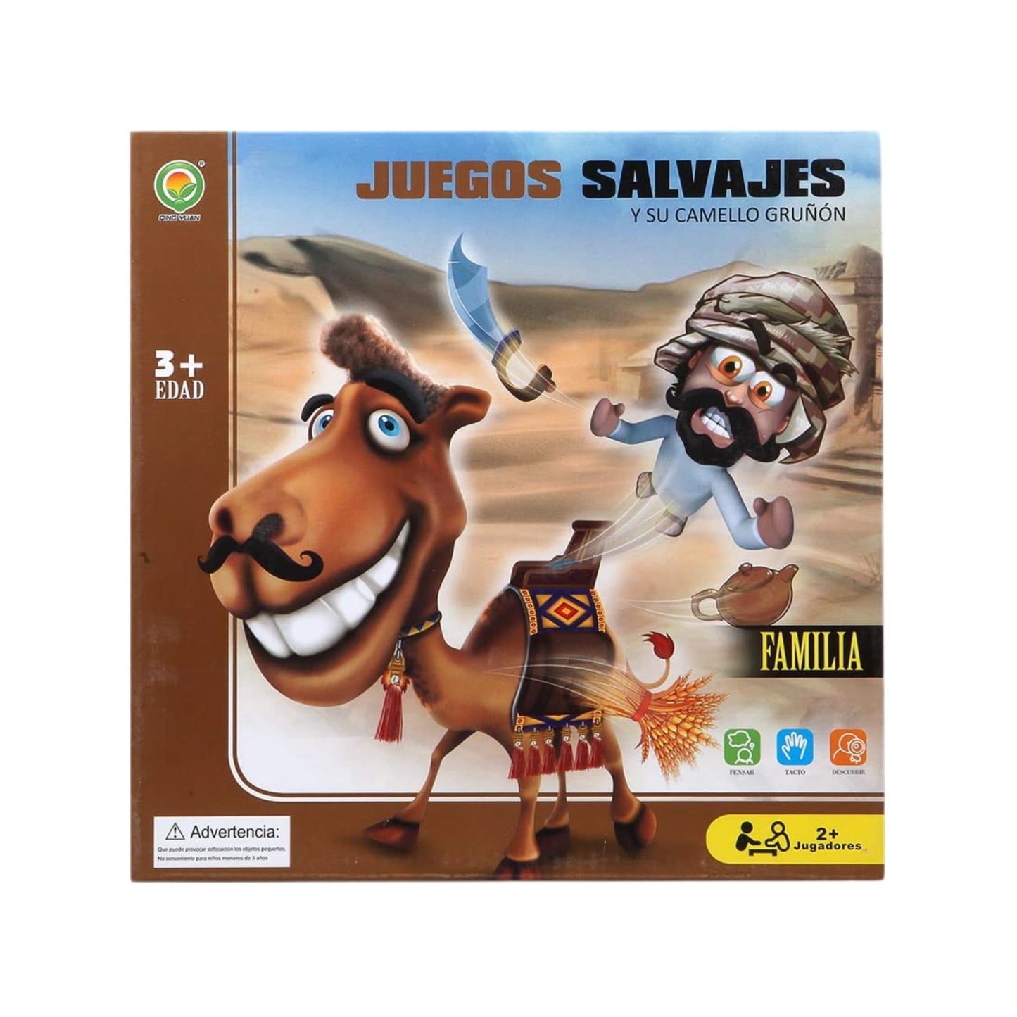 Momento de tensiΓ³n: jugador sosteniendo carta y colocando un objeto sobre el camello