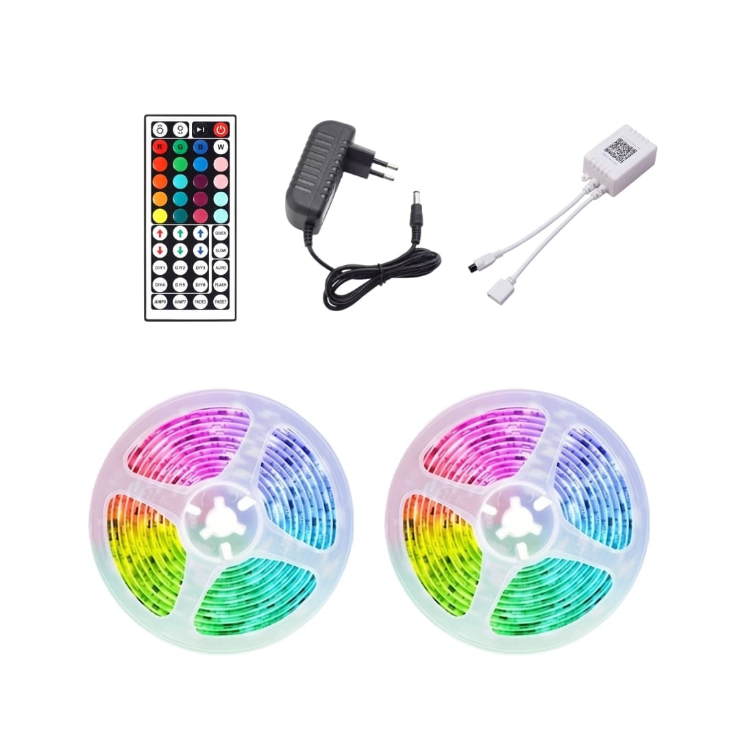 Control remoto para tira LED RGB con múltiples modos y colores