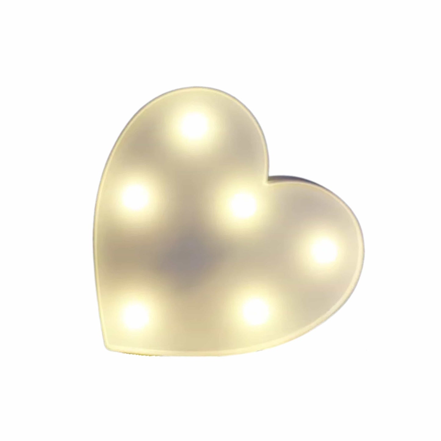 GlimmerGlow™ – Letras LED Decorativas con Purpurina Rosa y Luz Cálida