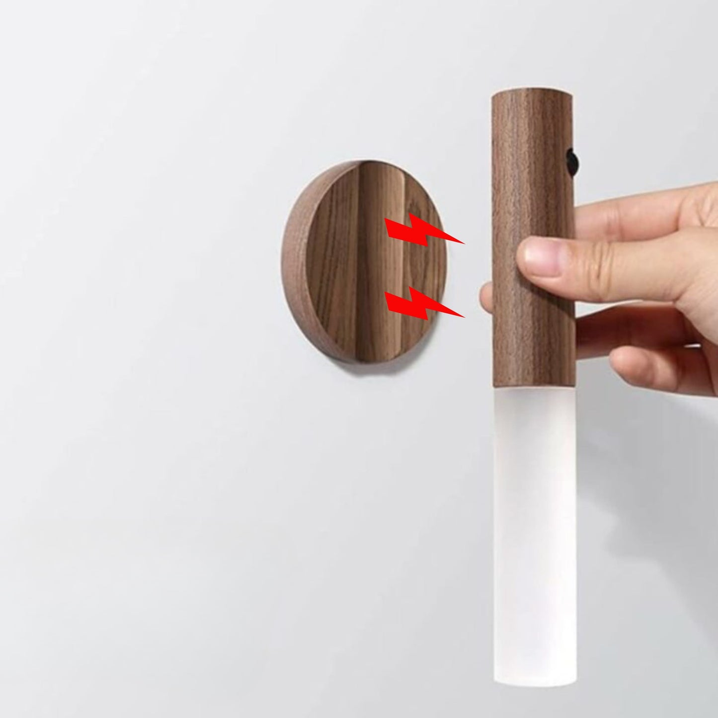 Ideal para armarios, pasillos, baños y escaleras sin necesidad de cables.