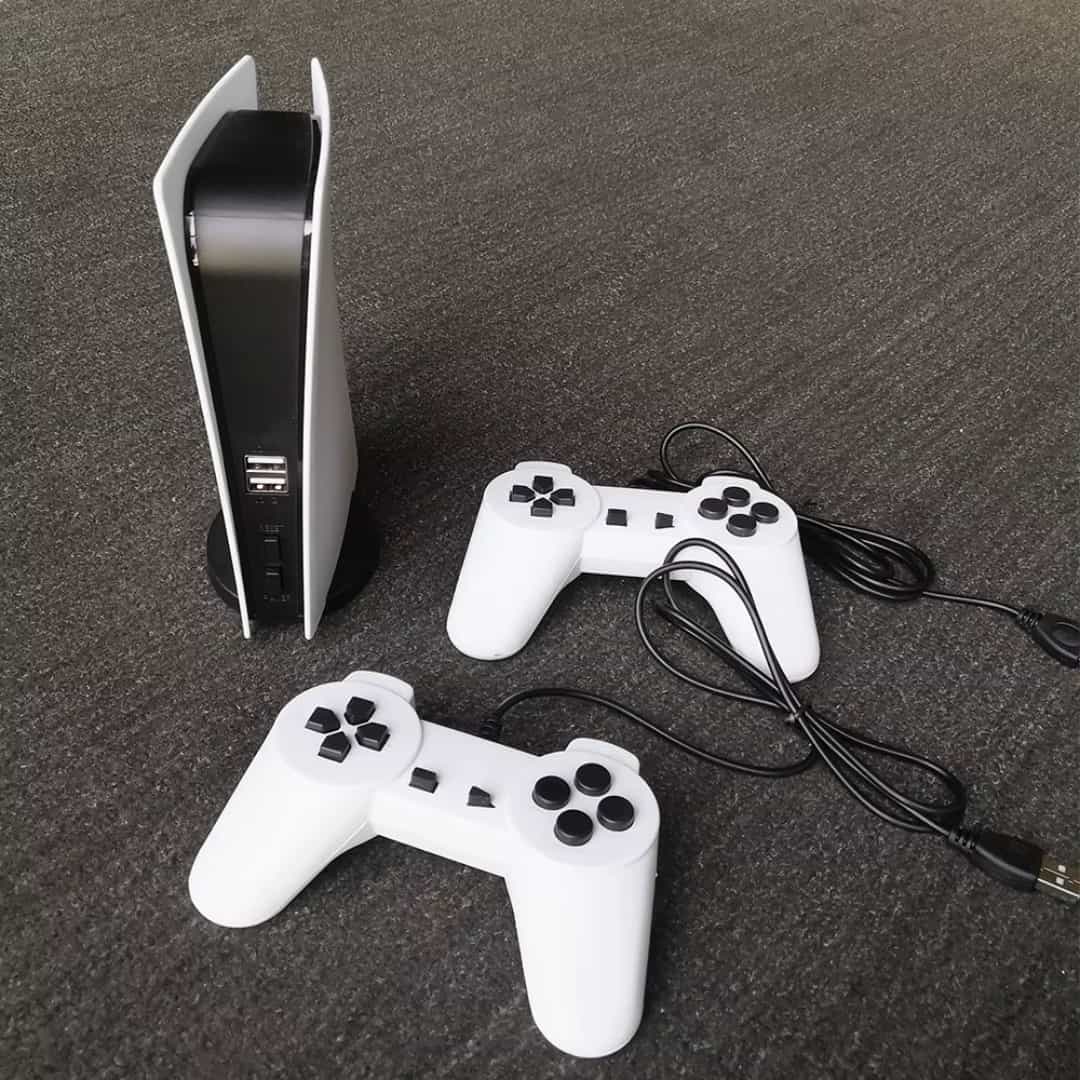 Consola de Videojuegos Clásica con 300 Juegos Integrados y Doble Control