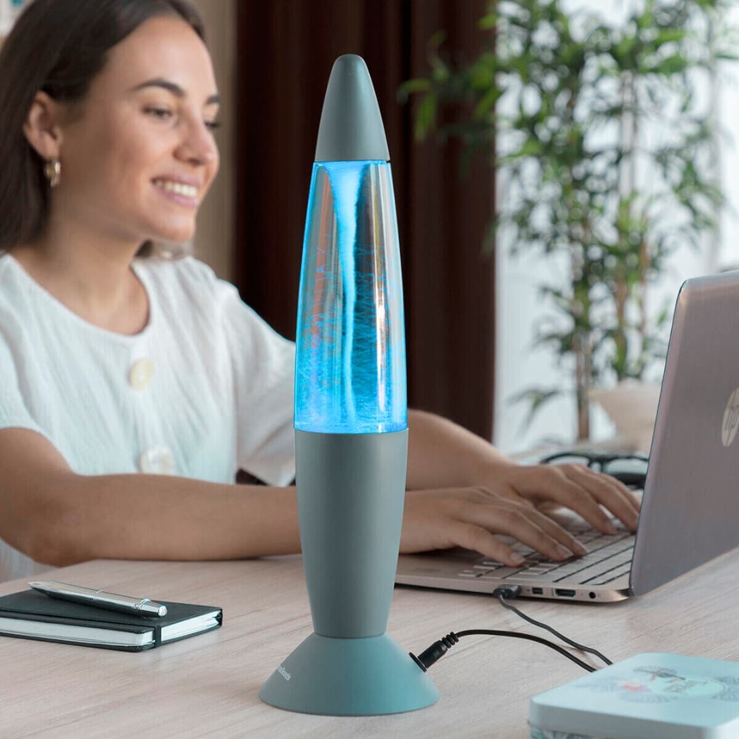 Lámpara Twamp funcionando con cable USB de 100 cm incluido