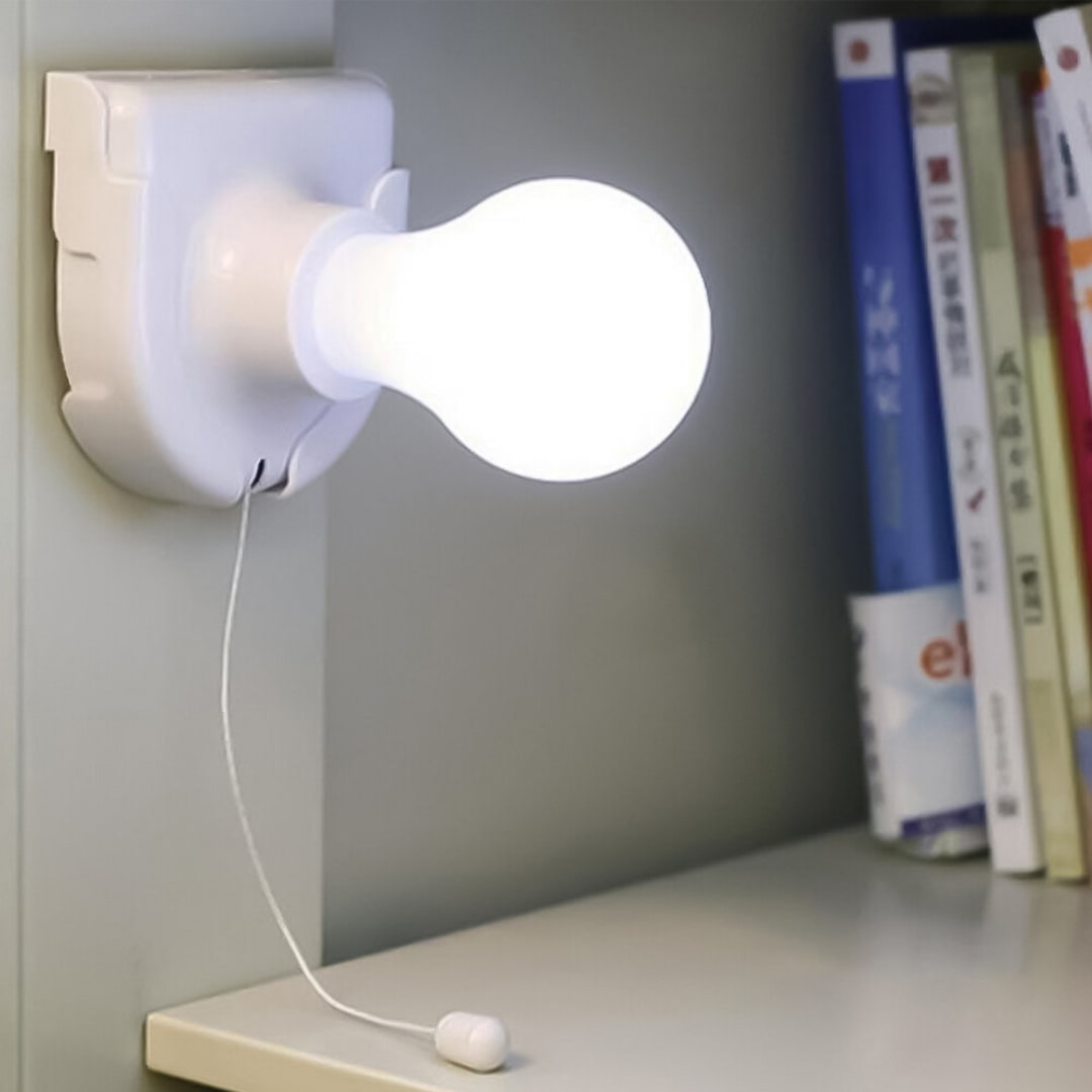 Vista superior de bombilla LED Stilamp mostrando diseño compacto