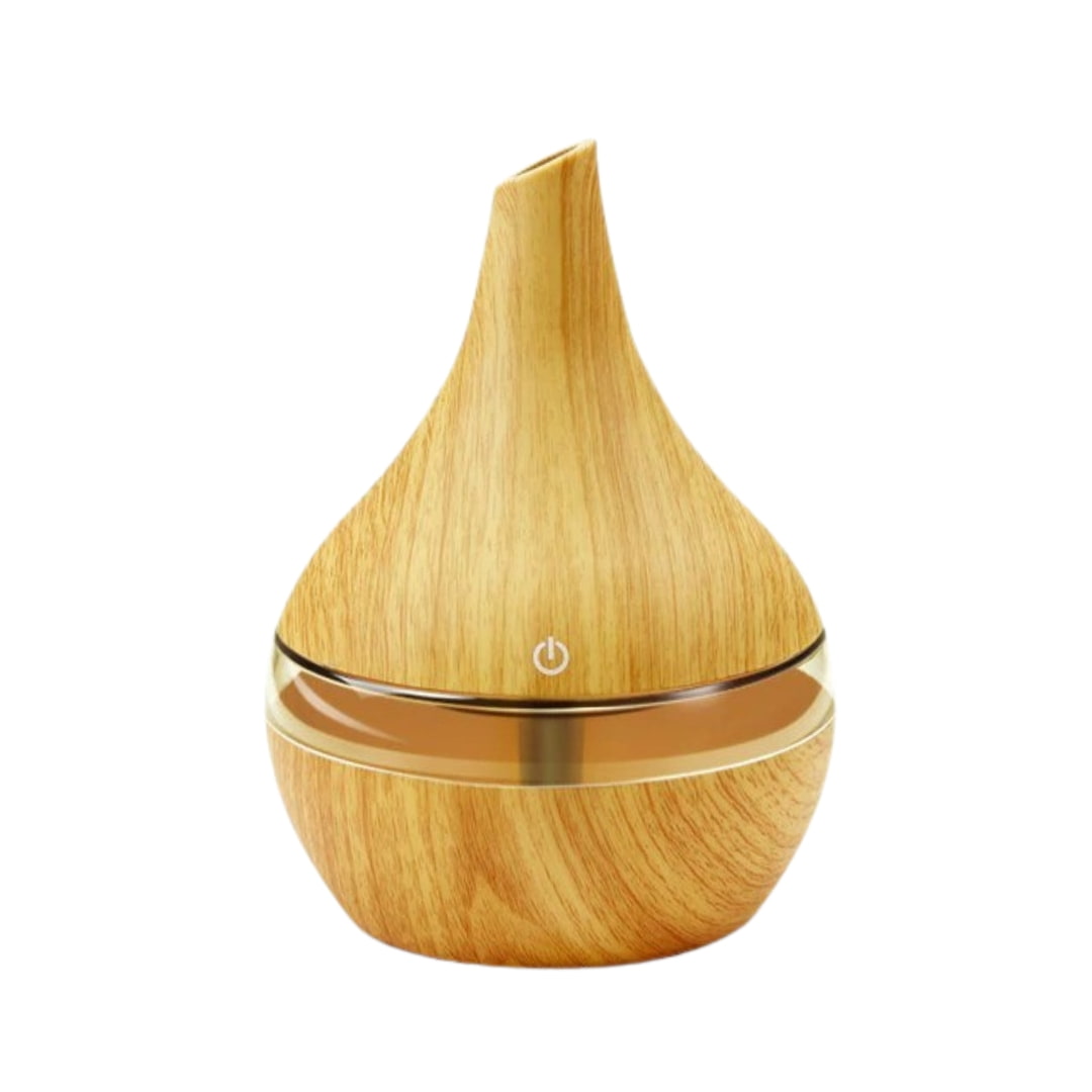 Vista superior del humidificador 300ml destacando salida de vapor
