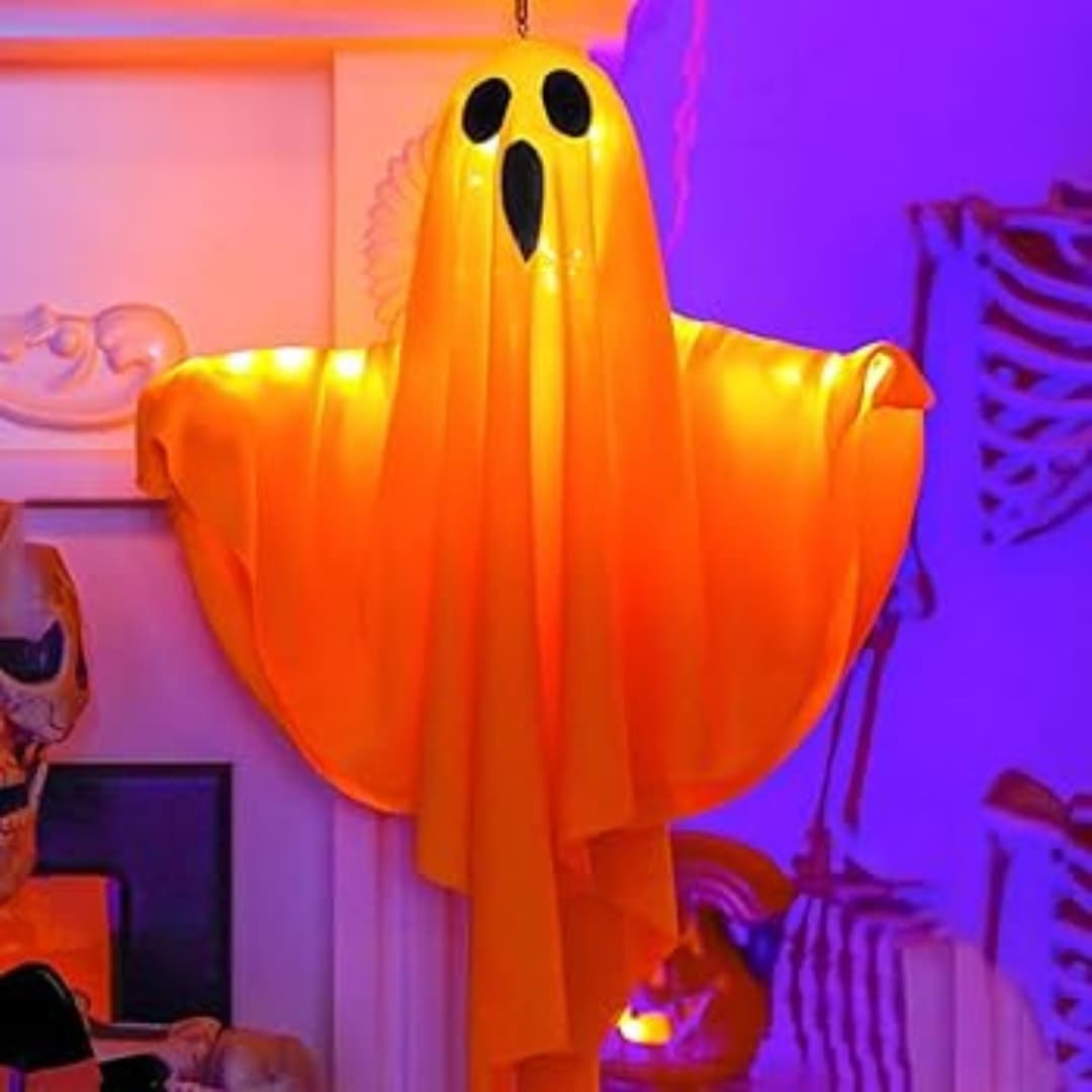 Control de tres modos de luz en linterna fantasma LED tipo fantasma