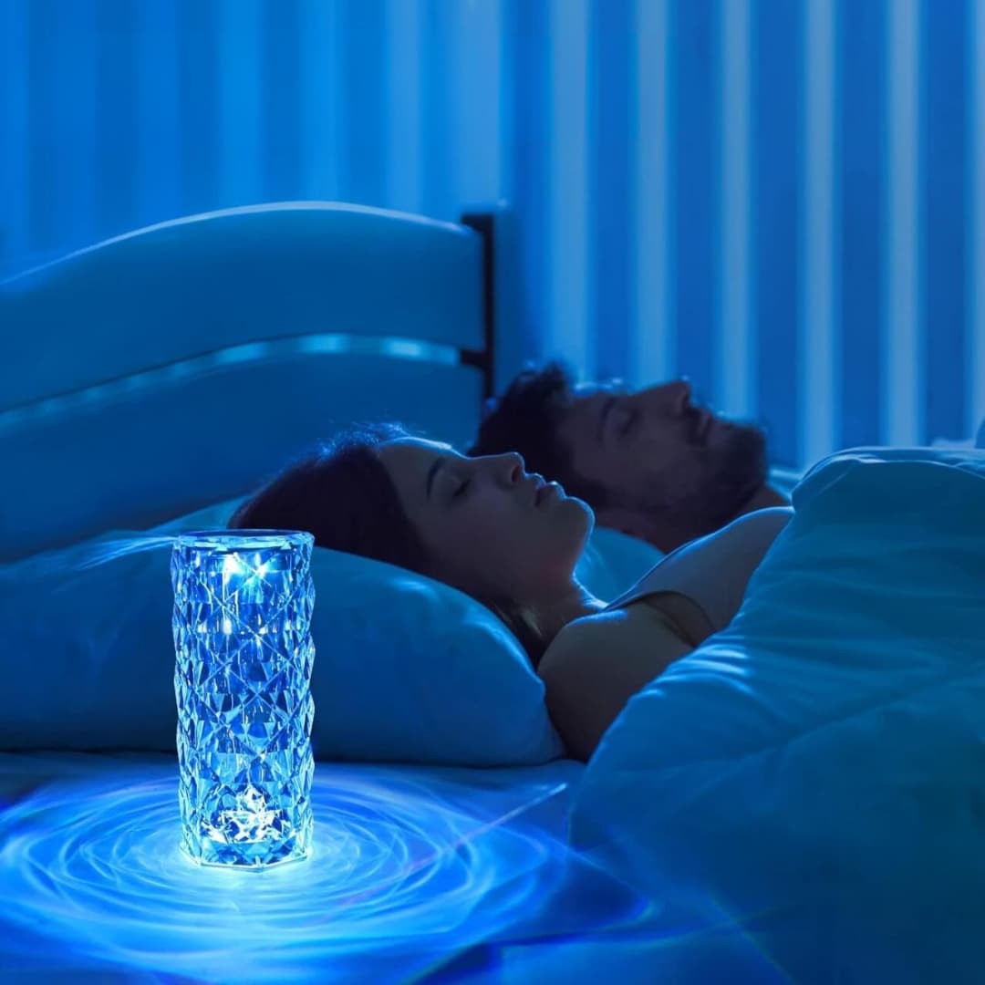 Empaque de la lámpara diamante LED con cable y control remoto