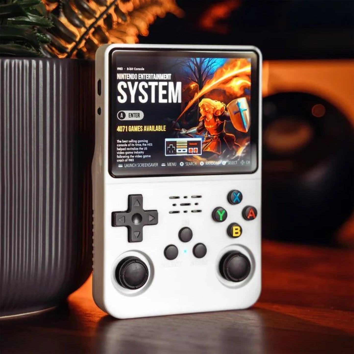 consola mostrando carcasa ultrafina y diseño portátil