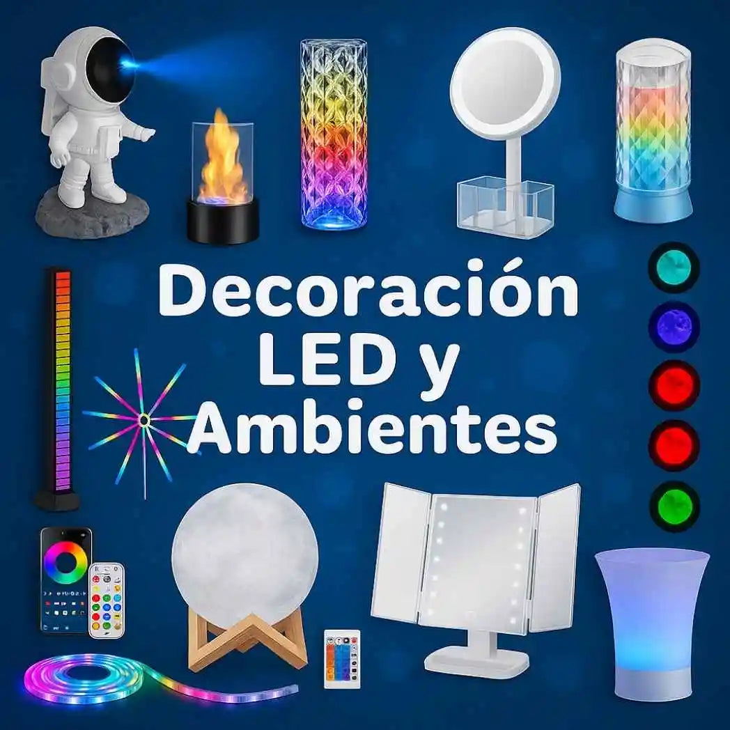 Decoración LED y Ambientes