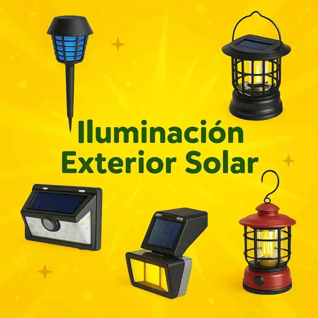 Iluminación Exterior Solar