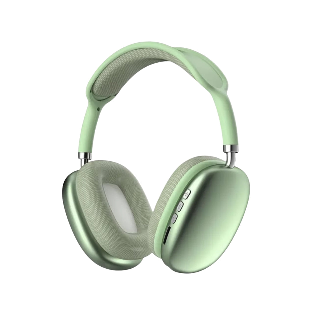 Auriculares Air P9 Pro Max color verde con acabado mate