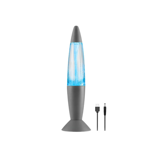 Lámpara de lava LED Tornado Twamp con efecto remolino multicolor