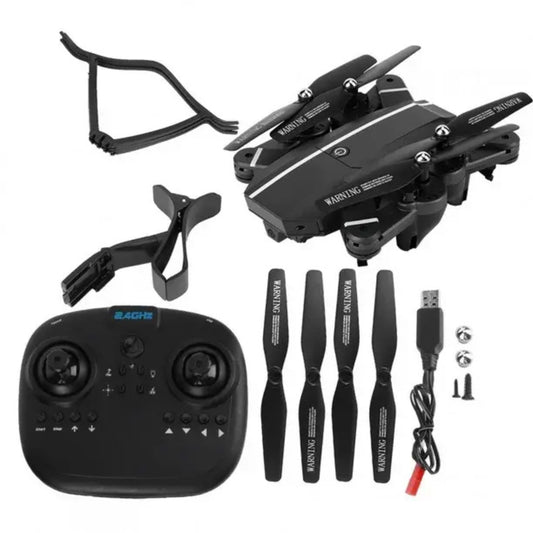 Dron Black – Quadcopter Plegable con Cámara y FPV para Principiantes