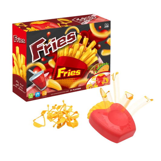 Tablero con 20 papas fritas de plástico apilables para arrancar sin hacer volar el conjunto