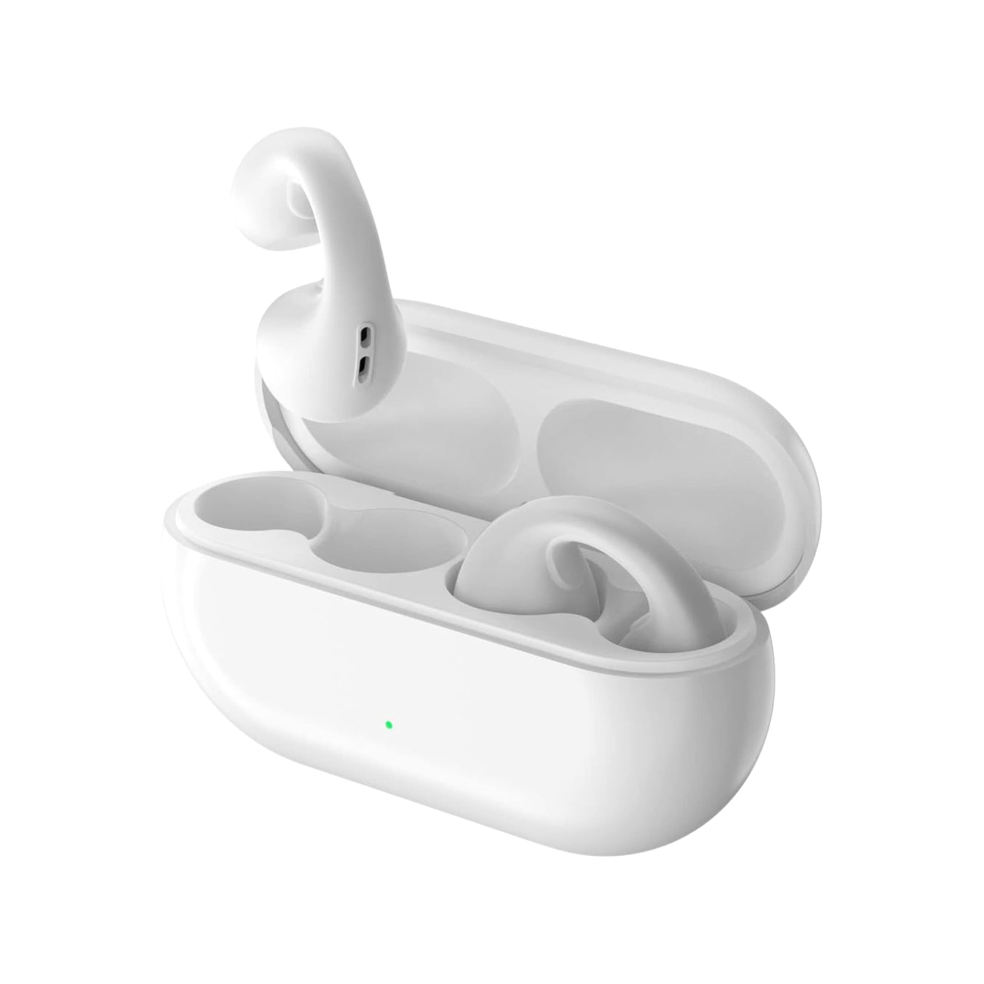 Auriculares Bluetooth anti-caída para correr o hacer ejercicio ⚪ Blanco