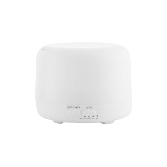 Humidificador difusor de aromas LED RGB 400 ml con temporizador y apagado automático