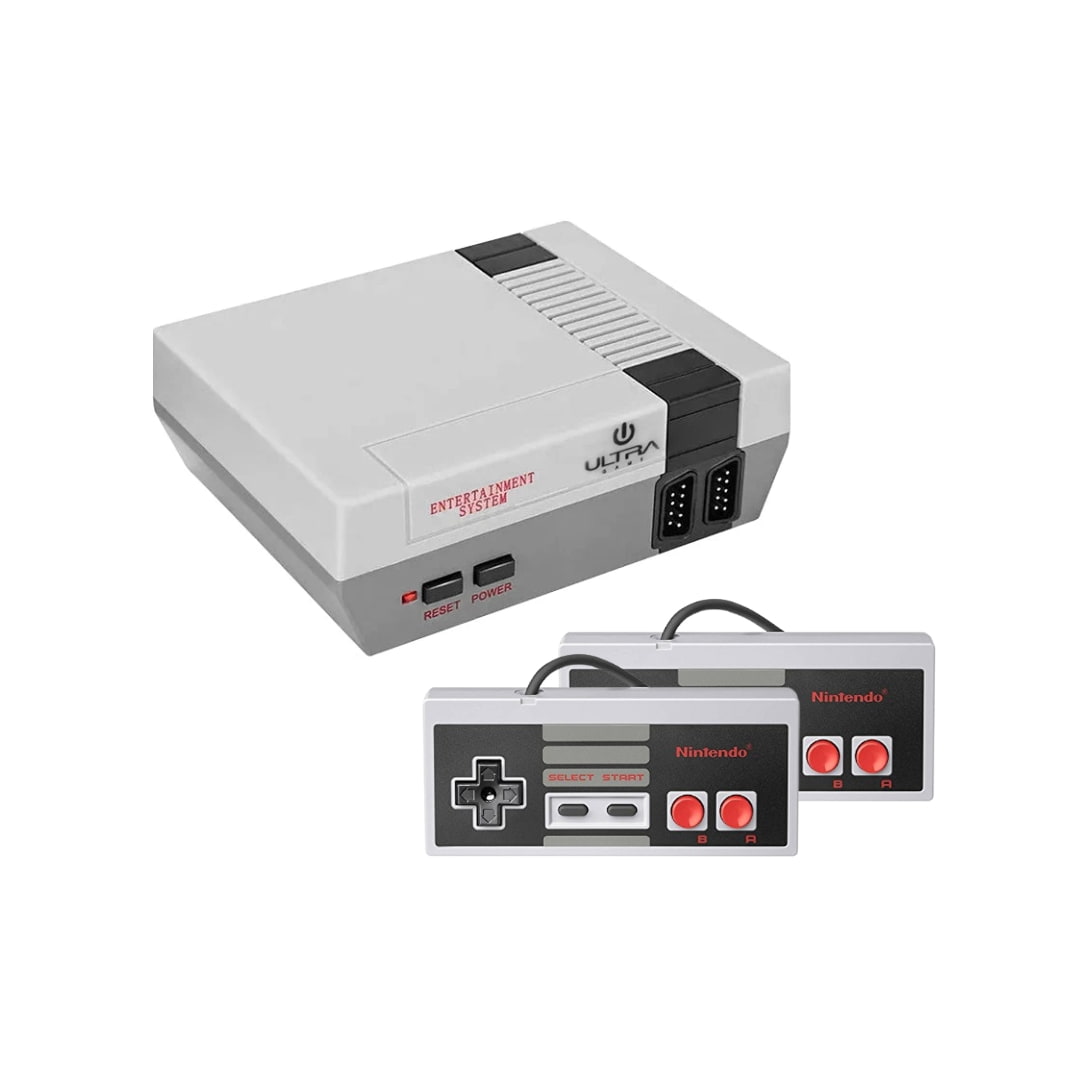Mini consola retro HD con 620 juegos clásicos conectada a TV