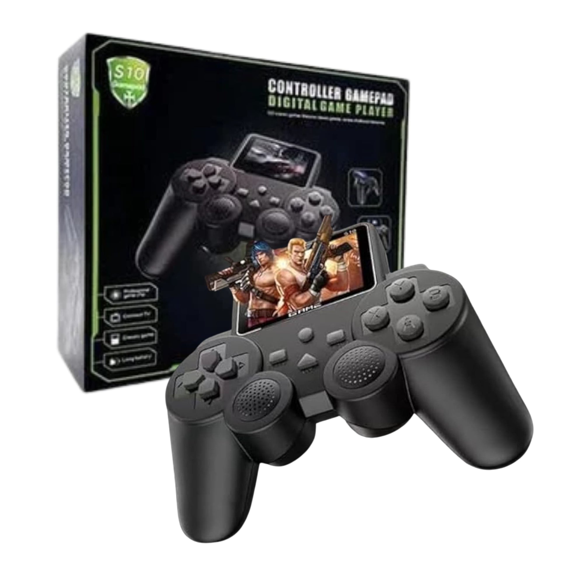 Mini consola retro portátil con pantalla y 500 juegos preinstalados, diseño compacto