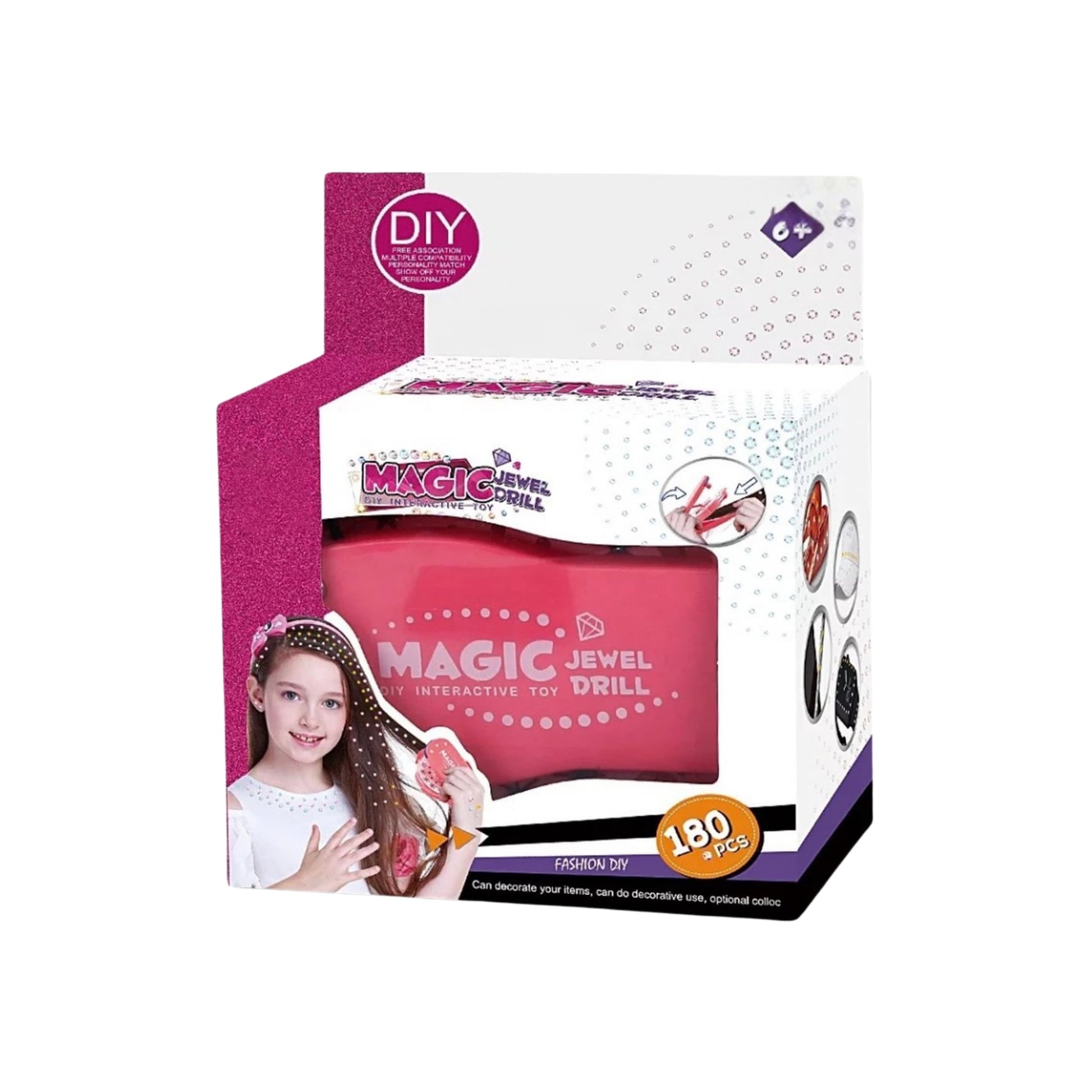 Estimula la creatividad de las niñas con este kit de peinado.