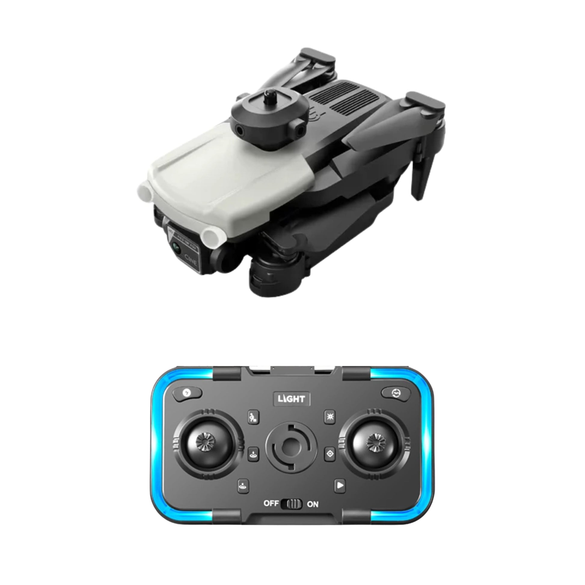 Diseño plegable y compacto del K102PRO.