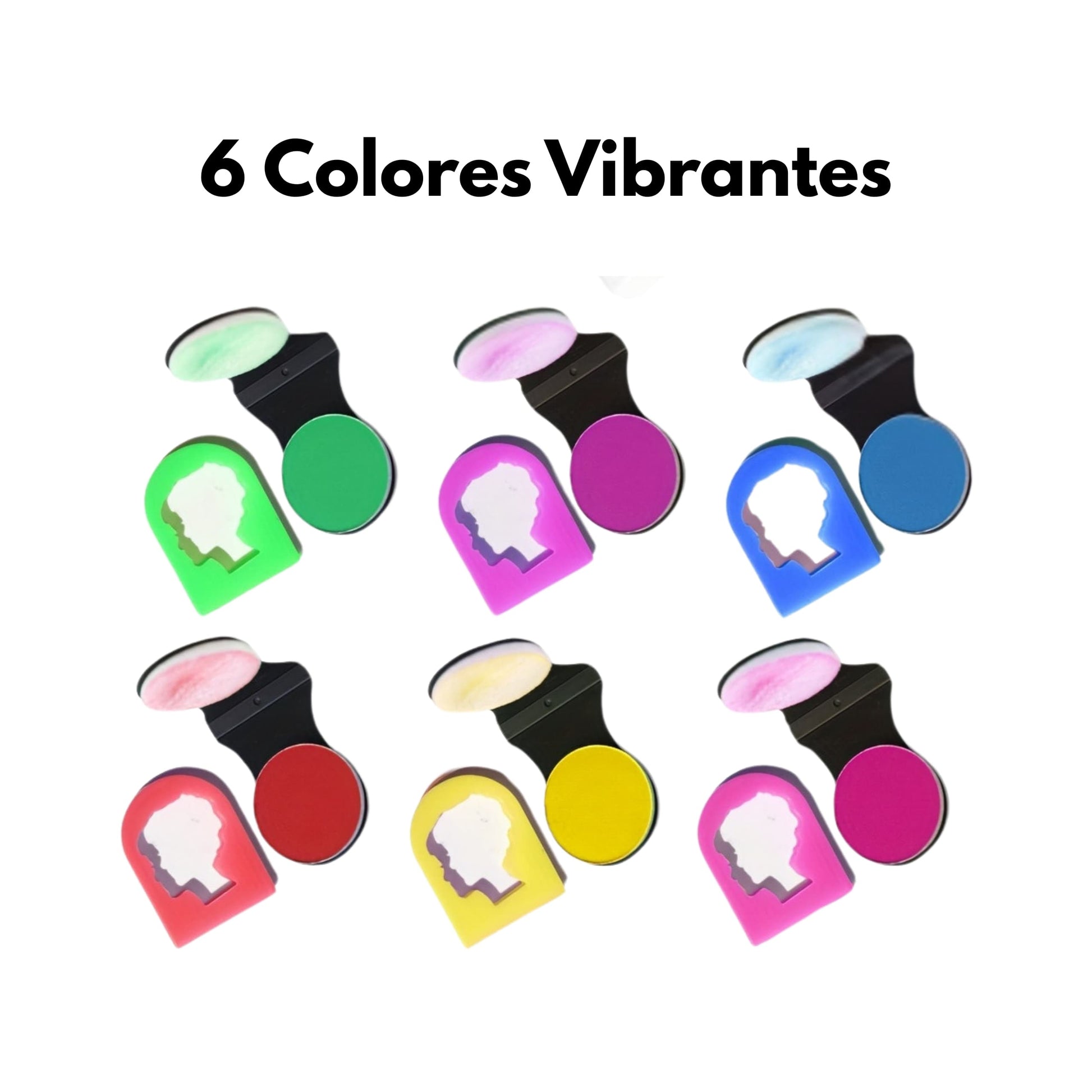 Set de tiza temporal ColorSnap, transforma tu look con colores brillantes y temporales