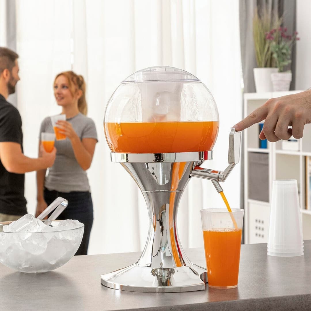 Depósito interior extraíble para hielo del dispensador de cerveza Ball