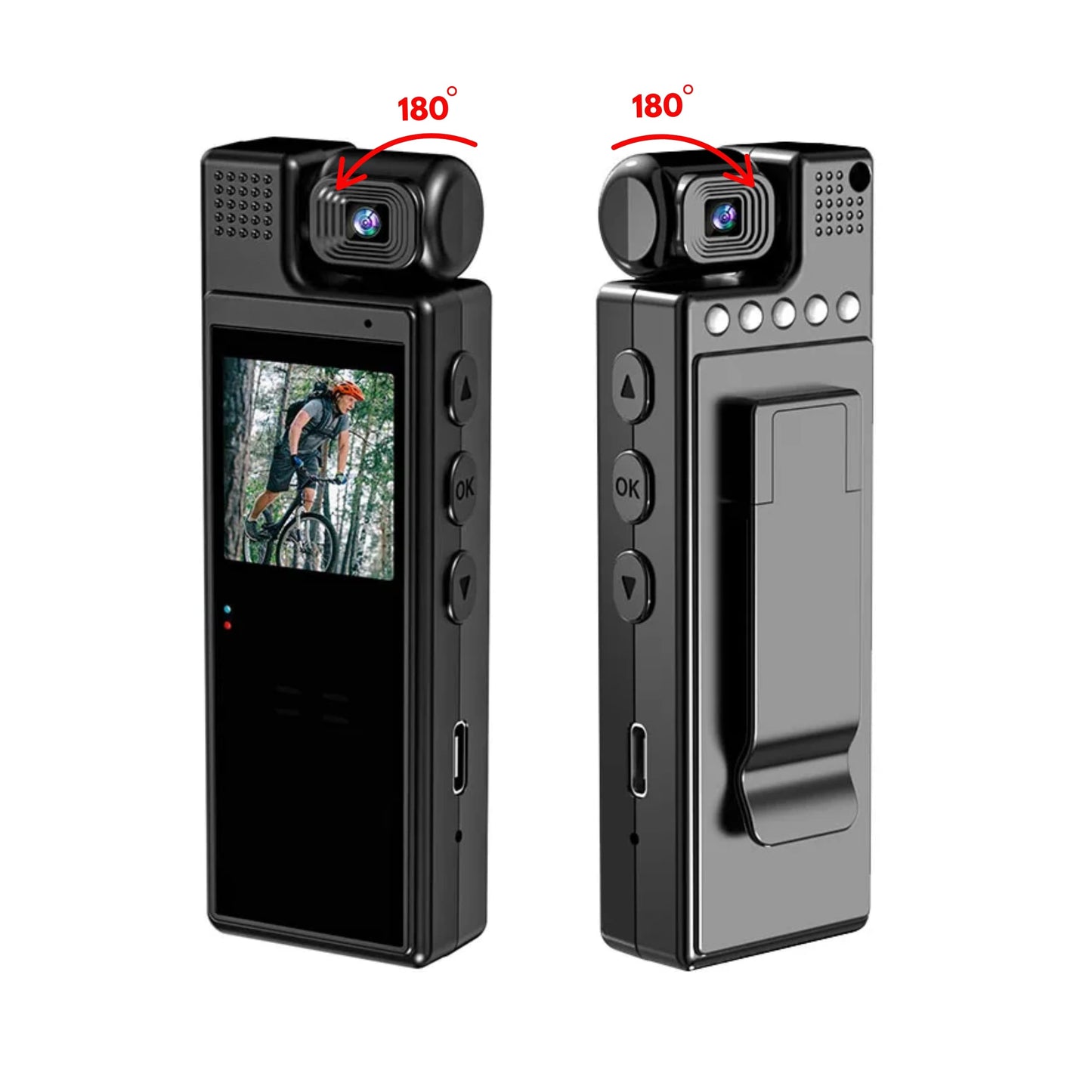 Ideal para vigilancia discreta en interiores y exteriores.
