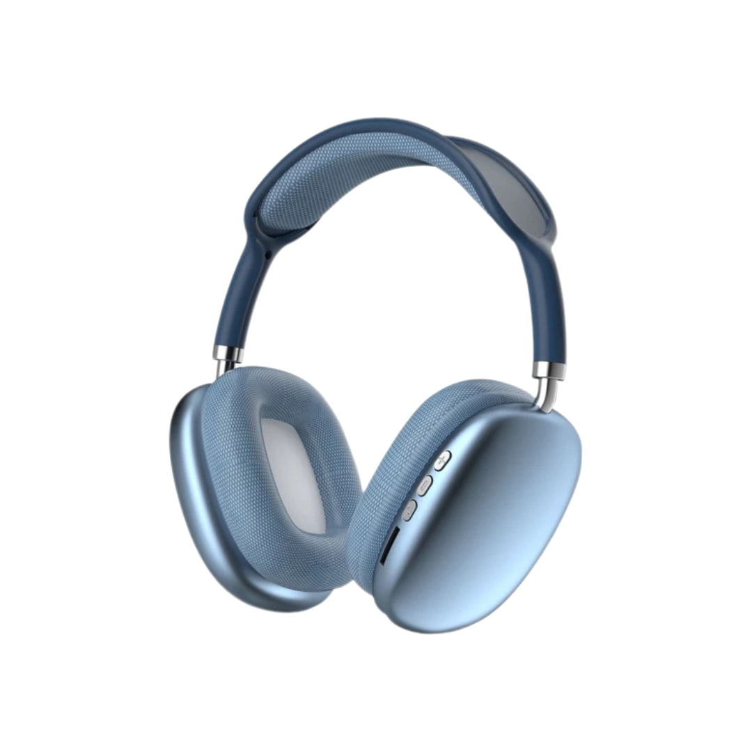 Auriculares Air P9 Pro Max color azul con estuche portátil