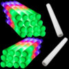 Soft Stick 30 encendidos – Palos de Espuma LED Multicolor Palos de espuma LED Soft Stick 30 encendidos mostrando luces multicolor brillantes en la oscuridad