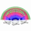Pack Foam Master 100 Ultra con palos de espuma LED multicolor para fiestas presentado sobre fondo blanco