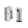 Dispensador de jabón automático de acero inoxidable de 220ml en su caja original para cocina y baño.