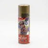 Laca de Color Oro «La Fiesta» – 125ml Bote de spray de color oro para pelo con etiqueta informativa, fabricado en España y dermatológicamente testado.